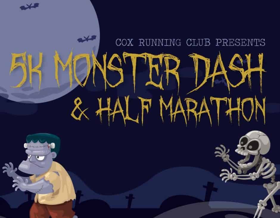 CRC Monster Dash Half Marathon 5k & 1M logo