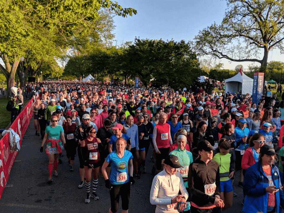 Des Moines Women's Half Marathon in Des Moines, IA experience and scenery
