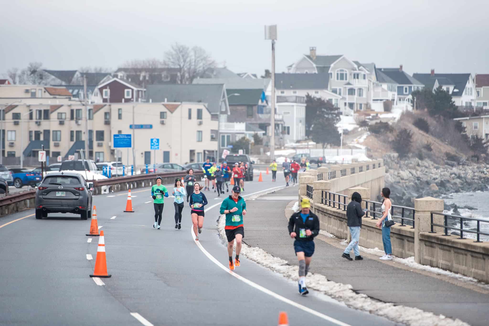 runners in the Hampton Half Marathon & 5K