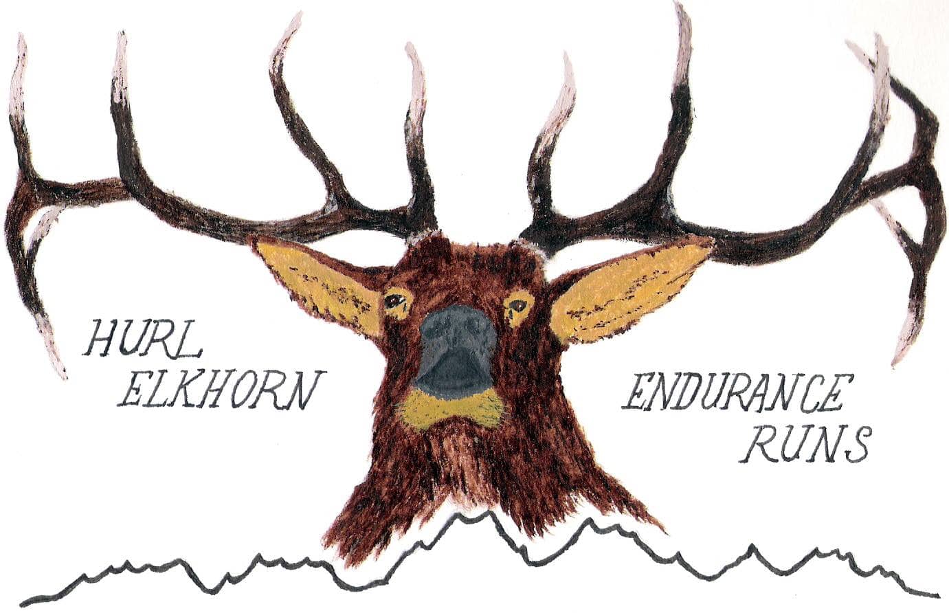 HURL Elkhorn Endurance Runs 50M 50k & Half Marathon logo