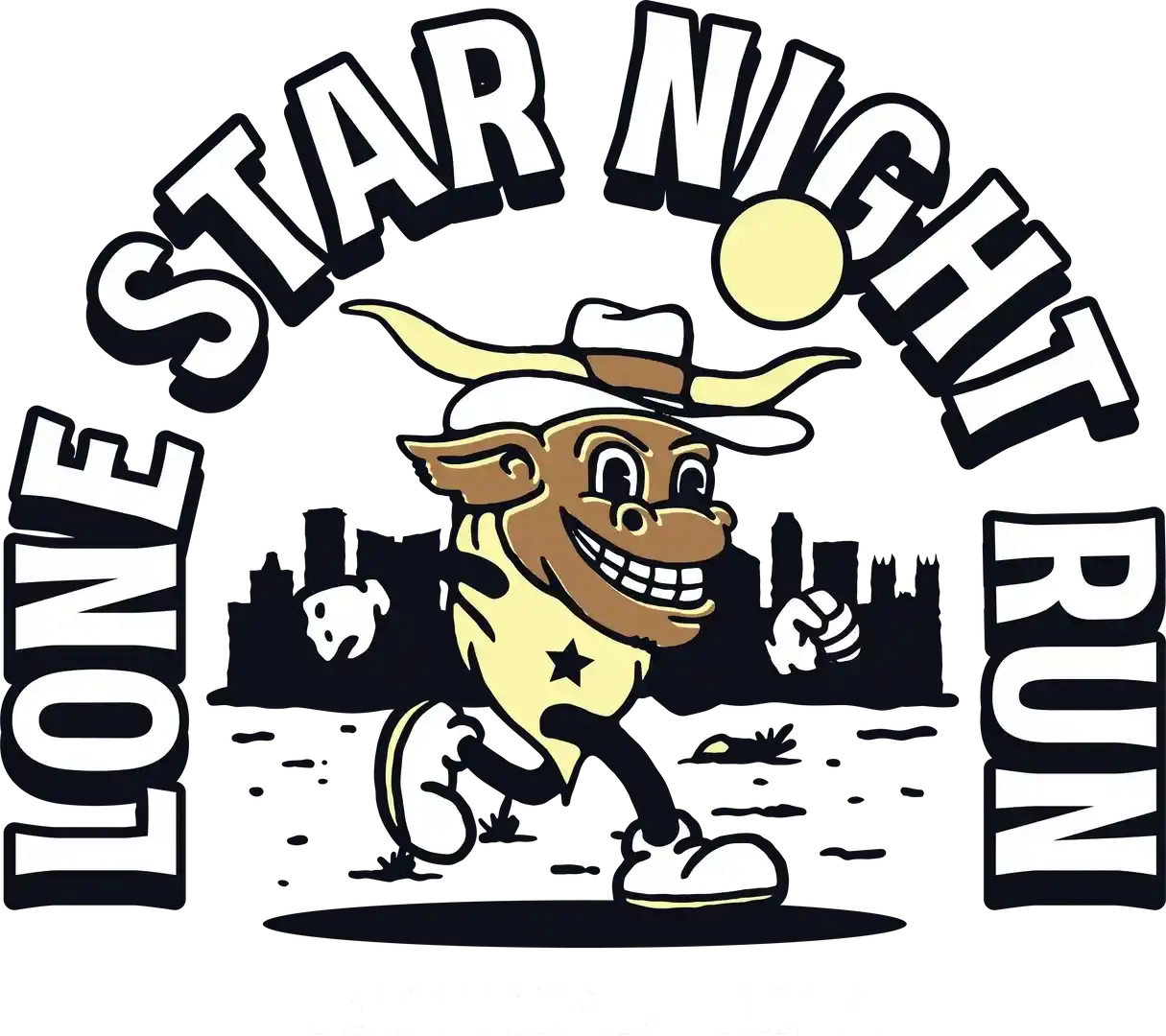 Lone Star Night Run Half Marathon 10K & 5K logo