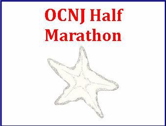 OCNJ Half Marathon 10M & 5k logo