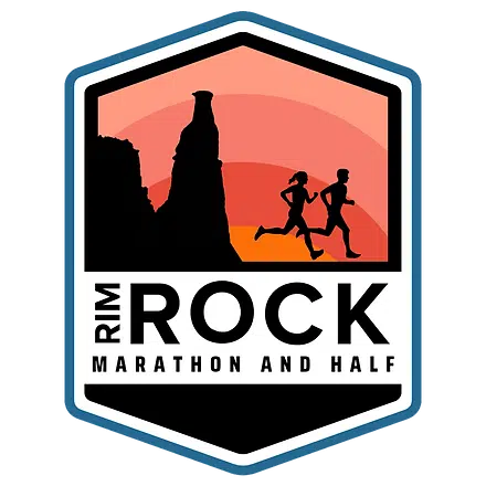 Rim Rock Run Marathon & Half Marathon logo