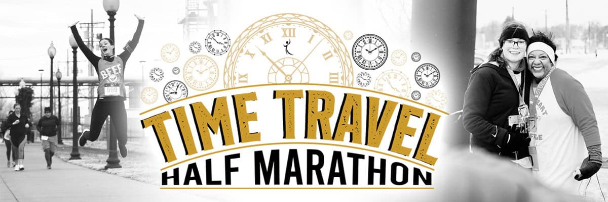 Time Travel Half-Marathon Banner