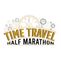 Time Travel Half-Marathon Logo
