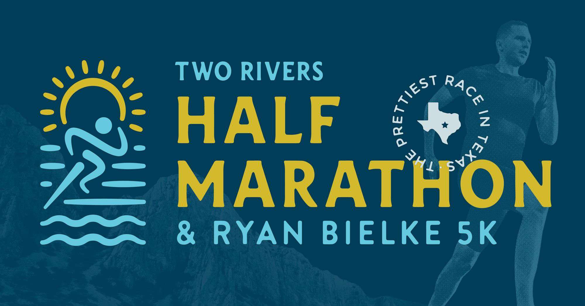 Two Rivers Half Marathon & Ryan Bielke 5k logo