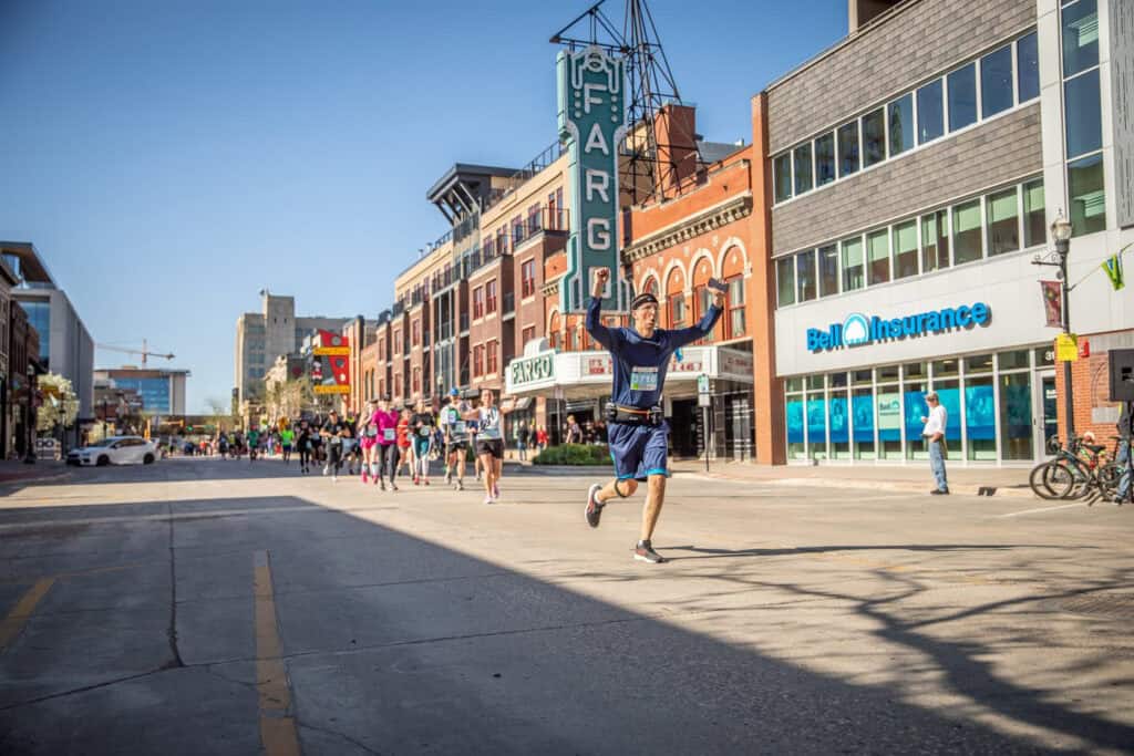 The 20th anniversary of America's Best Small-Town Race brings a week-long celebration packed full of runs, music, delicious food and cold beer. Photo courtesy of Visit Fargo-Moorhead