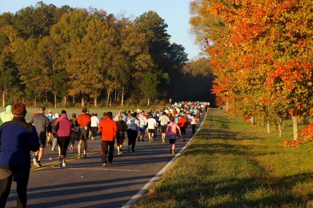 Chickamauga Battlefield half marathon