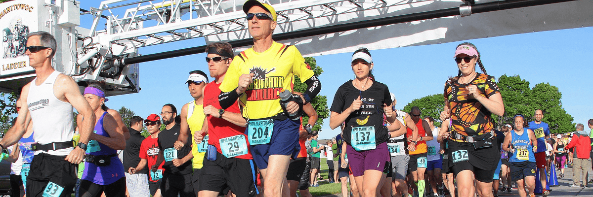 Froedtert & MCW Holy Family Memorial Maritime Marathon in Manitowoc, WI scenery and experience