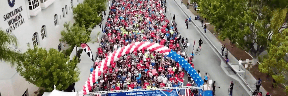 Laguna Hills Memorial Day Half Marathon in Laguna Hills, CA experience and scenery