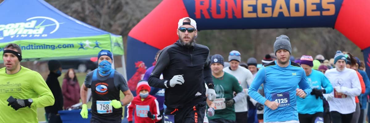 SRG Half Marathon and 5 Miler in Douglassville, PA scenery and experience