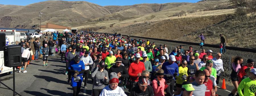 Snake River Canyon Half Marathon in Wawawai Landing, WA experience and scenery