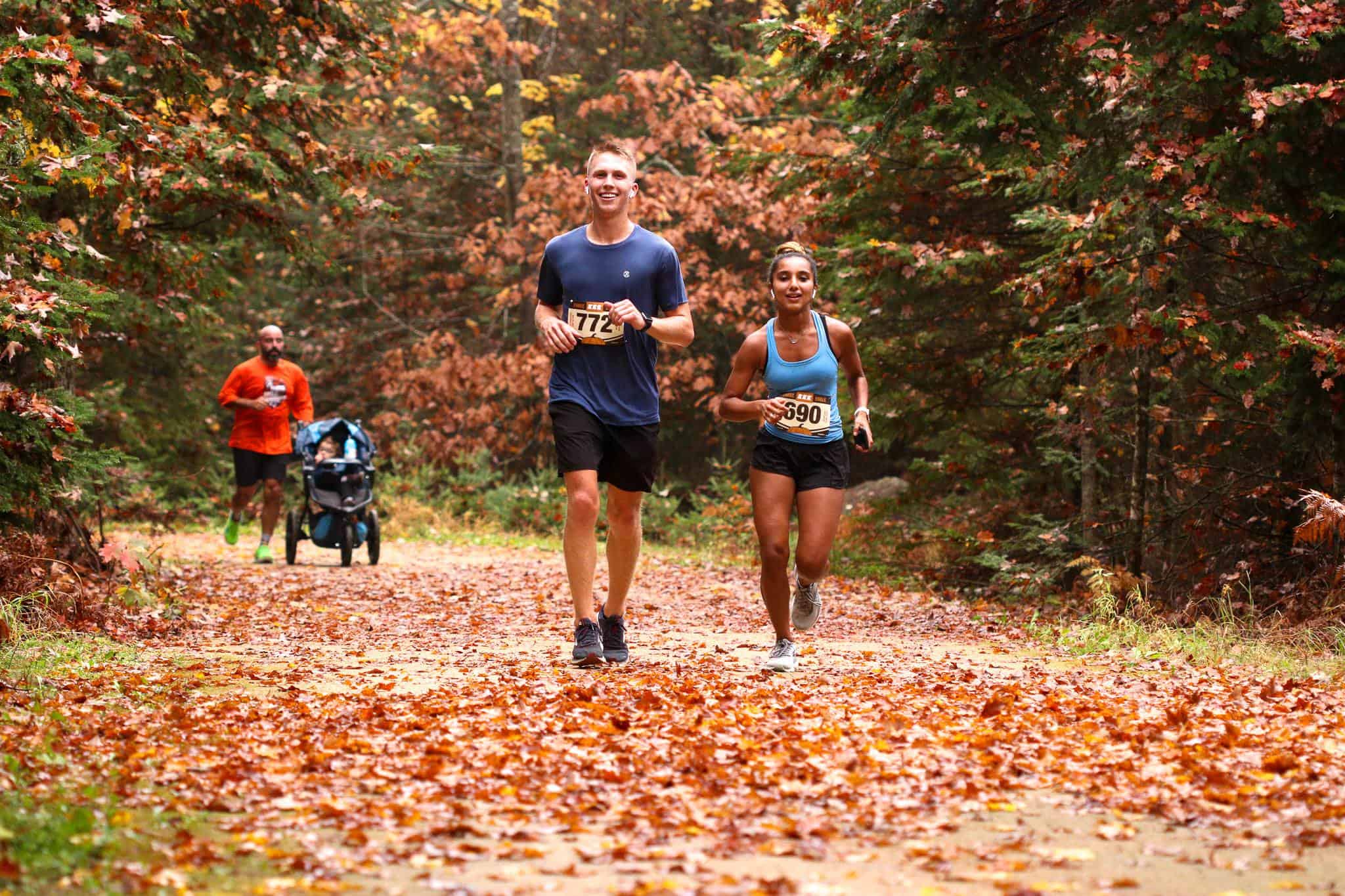 Three Eagle Half Marathon in Three Lakes, WI scenery and experience