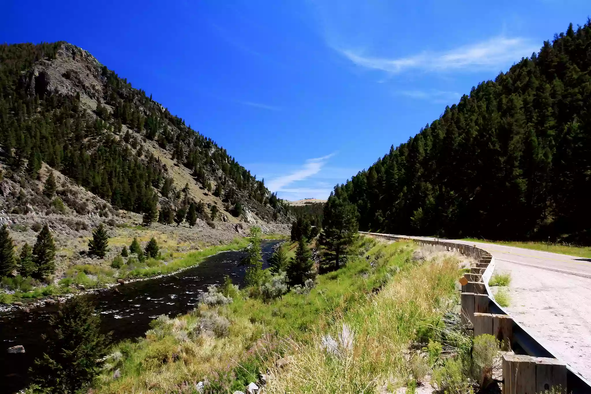 Wisdom, MT mountain views