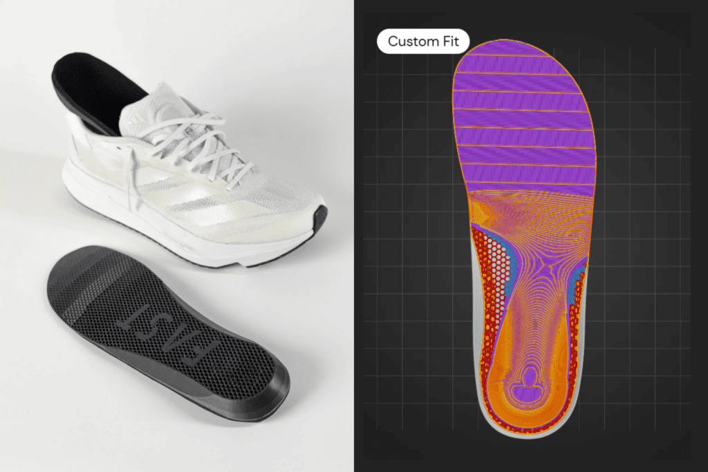 RunFast's custom 3D-printed insoles for runners