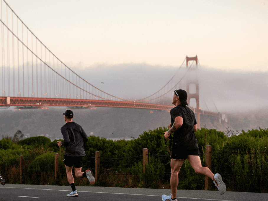 runners in the san francisco half marathon