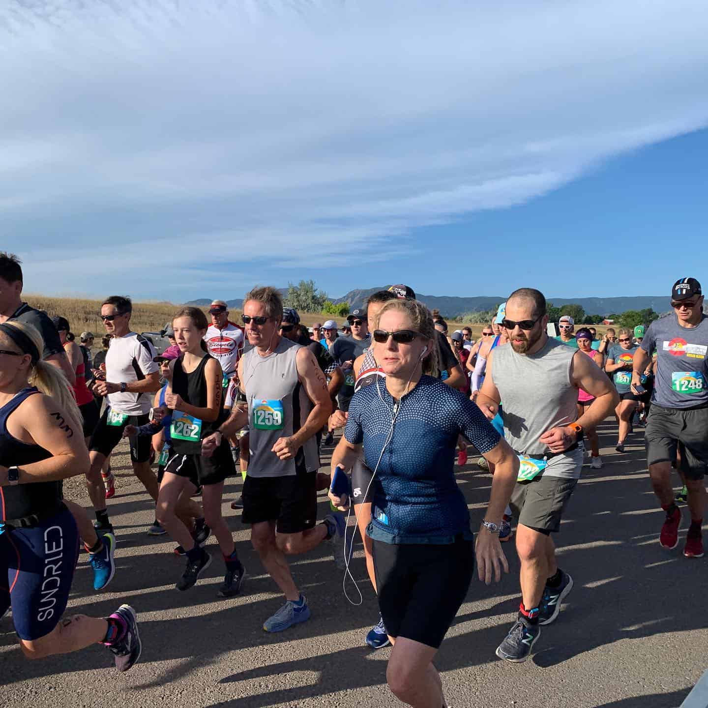 Boulder Rez Marathon in Boulder, CO experience and scenery