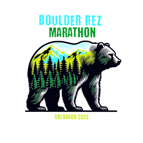 Boulder Rez Marathon logo