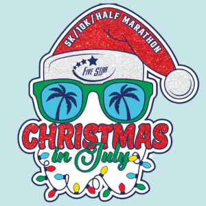 Christmas in July 5K, 10K and Half Marathon - Boise Logo