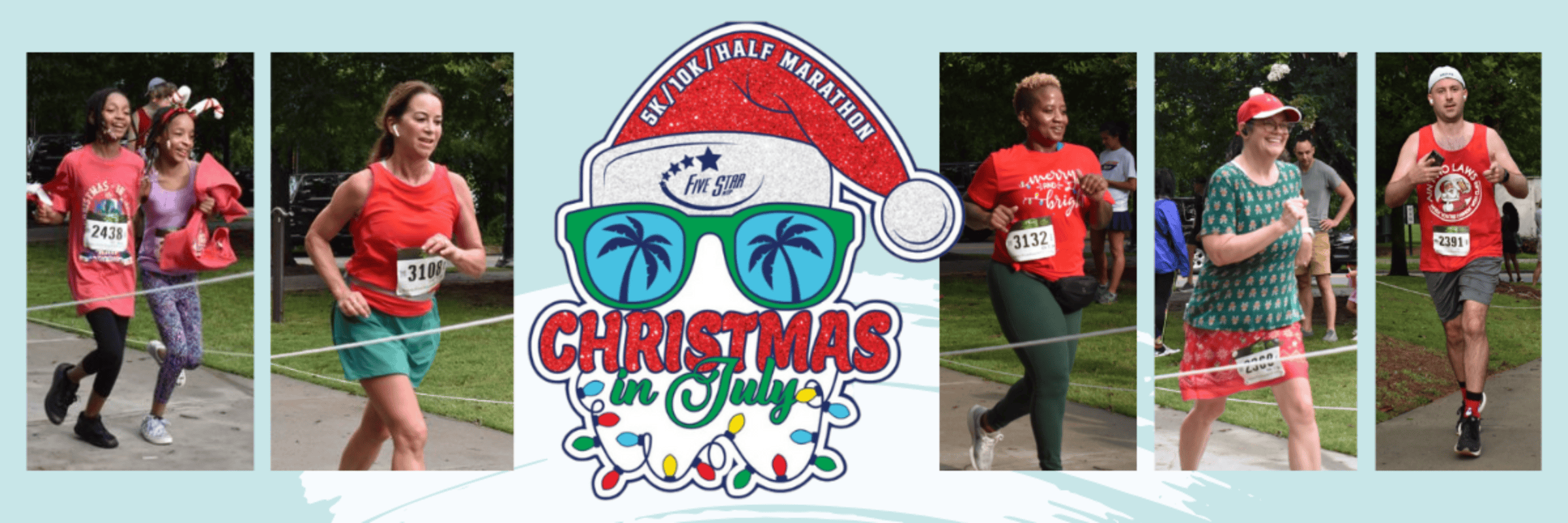 Christmas in July 5K, 10K and Half Marathon - Boise banenr