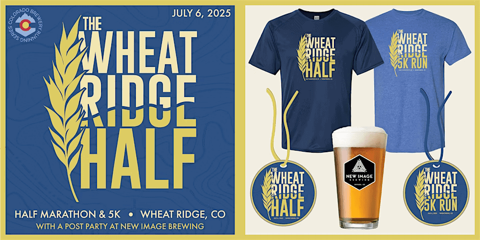 Colorado Brewery Running Series - The Wheat Ridge Half Marathon banner