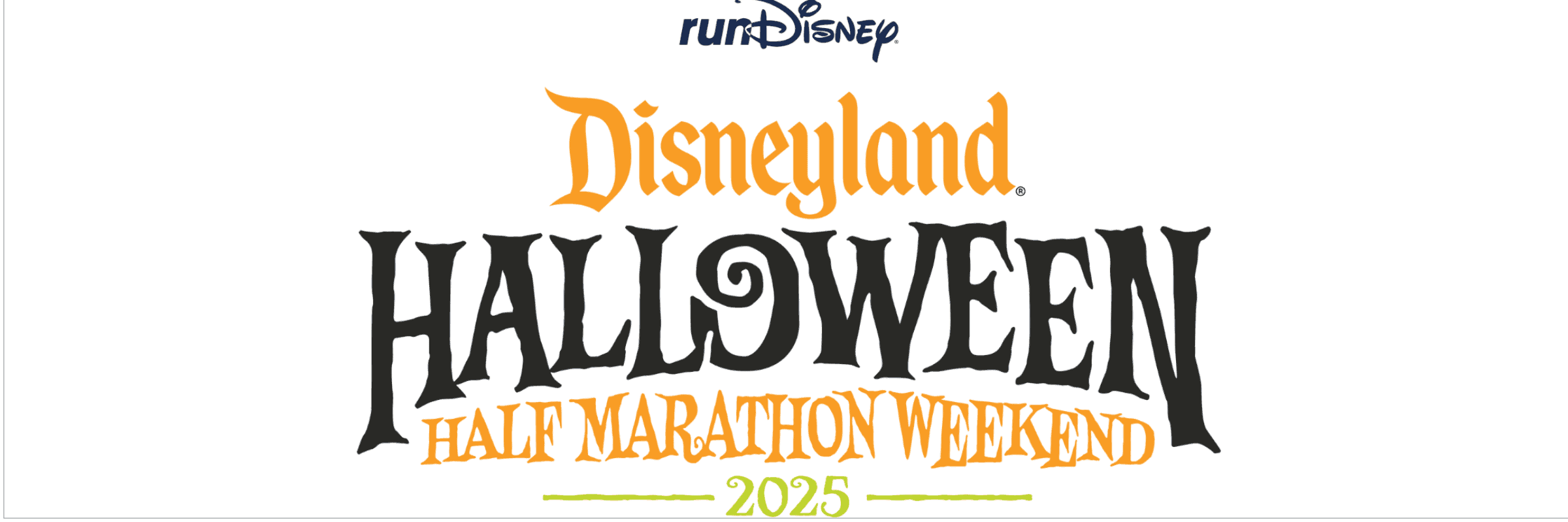 Disneyland Halloween Half Marathon Weekend in Anaheim, CA banner