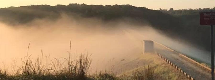 Farmdale Trail Run in East Peoria, IL Scenery