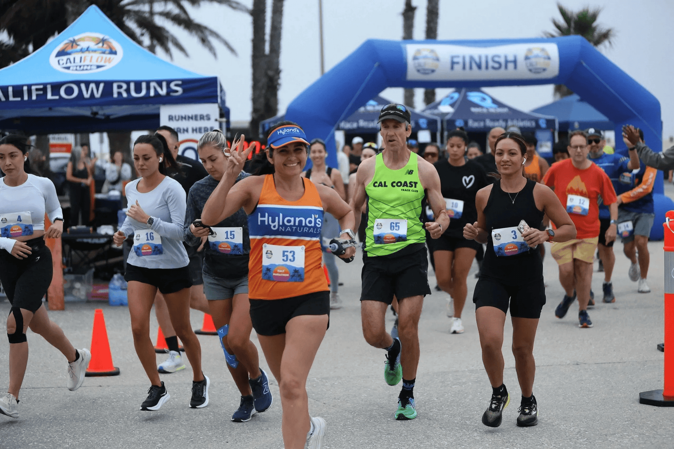 Last Dash Before Midnight 5K, 10K, and Half Marathon in Long Beach, CA scenery and experience