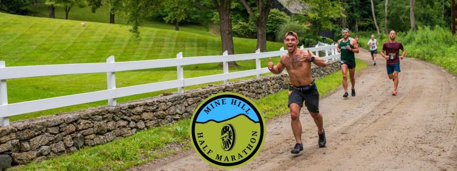 Mine Hill Half Marathon in Roxbury, CT experience and scenery
