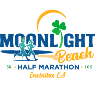 Moonlight Beach Half Marathon logo