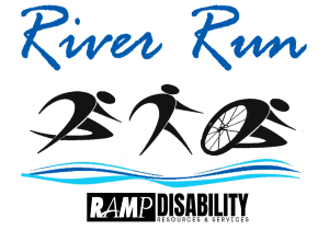 RAMP River Run – 3K, 5K, & Half Marathon Run Logo