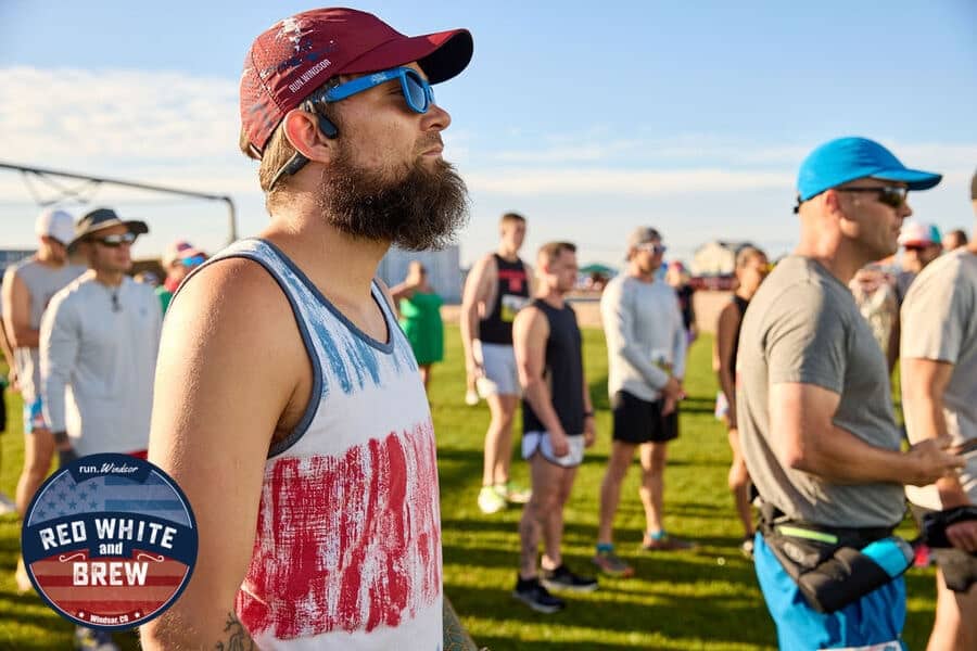 Red, White and Brew 5K, 10K & Half Marathon in Windsor, CO experience and scenery