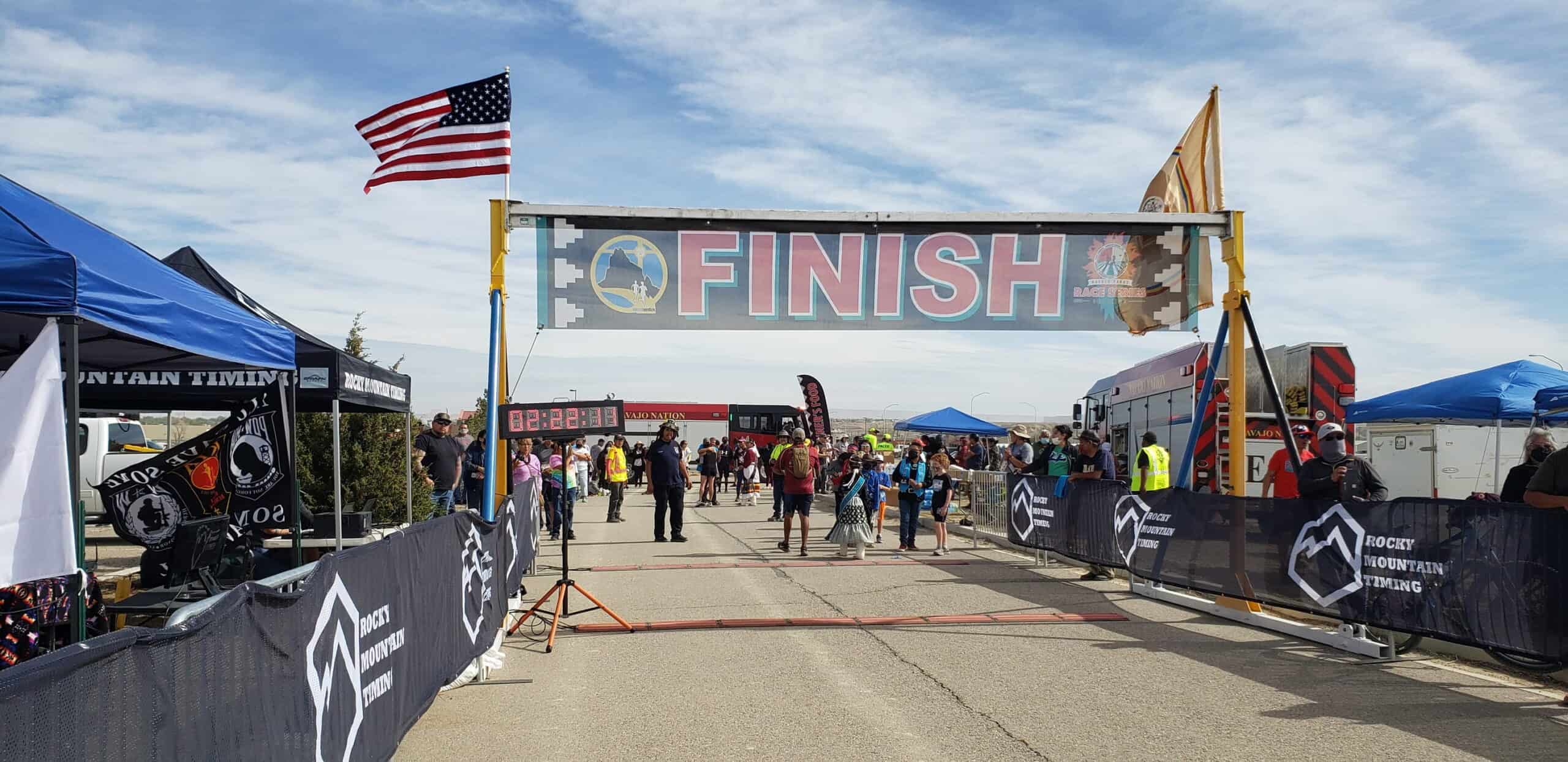 Shiprock Marathon & Half Marathon in Shiprock, NM experience and scenery