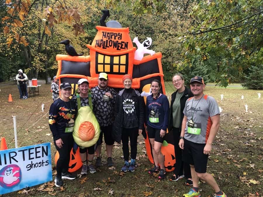 13 Ghosts Half Marathon in Rochester, MI scenery and experience