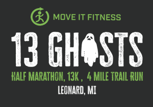 13 Ghosts Half Marathon logo