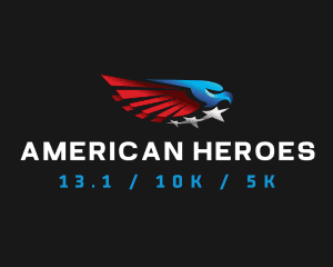 American Heroes Half Marathon Logo