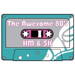 Awesome 80s Half Marathon and 5K logo