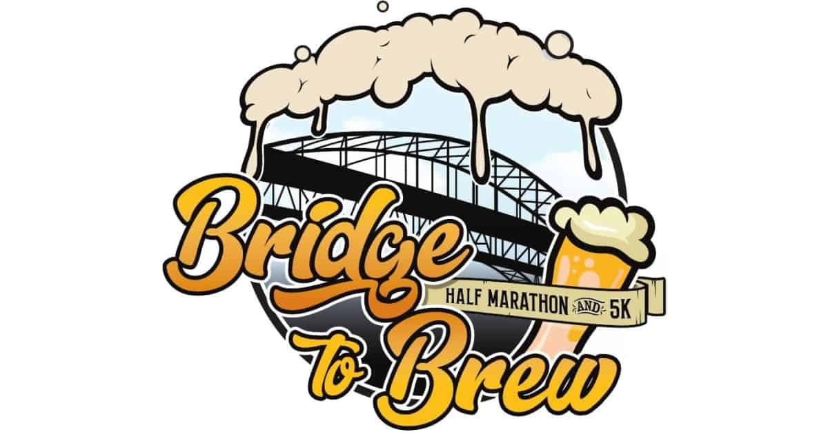Bridge to Brew Half Marathon banner