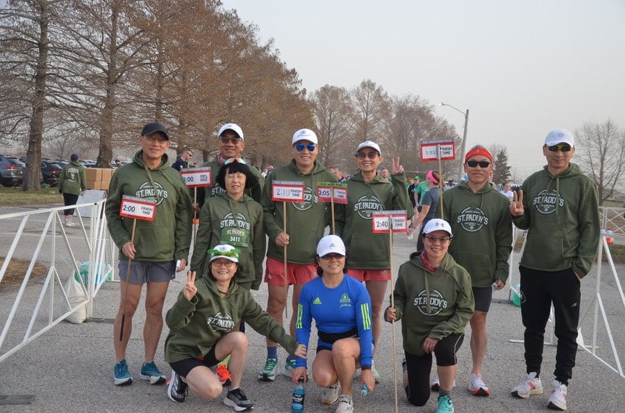 Creve Coeur St. Paddy's Half Marathon in Maryland Heights, MO scenery and experience