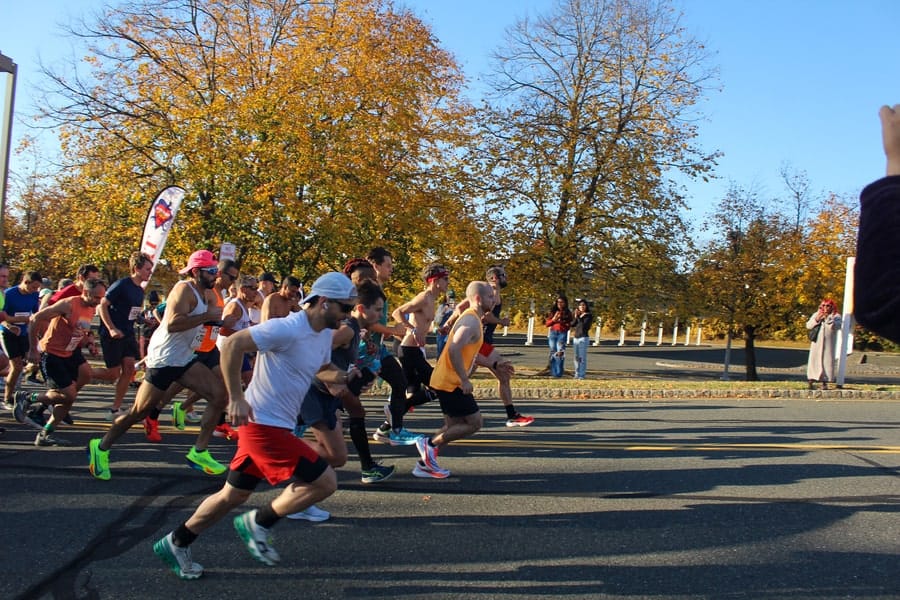 Halloween Half Marathon in Morristown, NJ experience and scenery