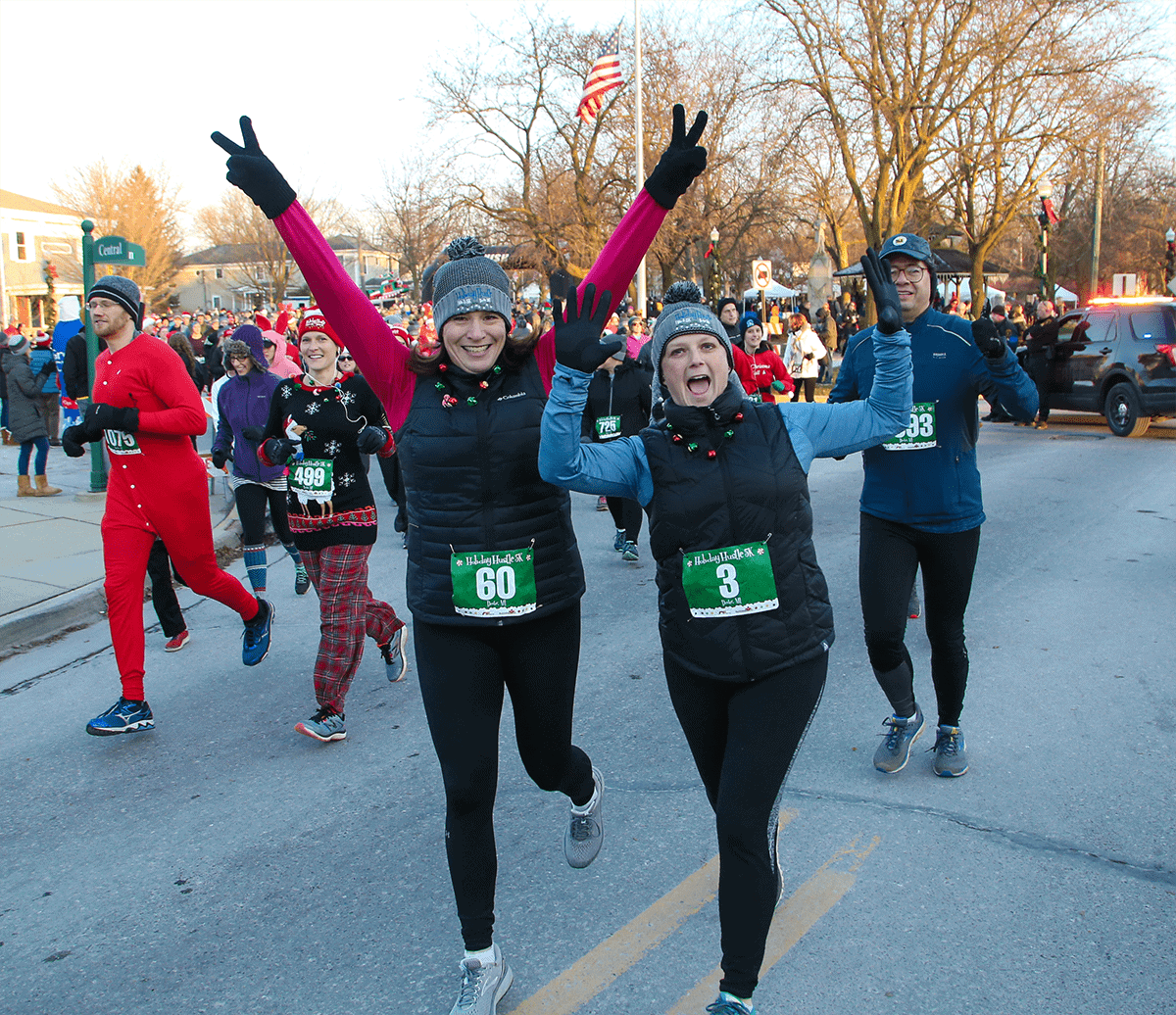 Holiday Hustle in Dexter, MI experience and scenery