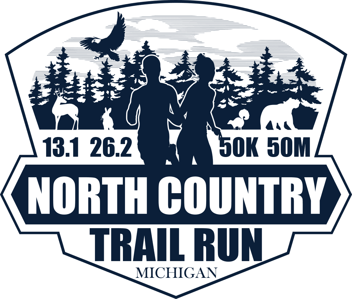 North Country Trail Run Logo