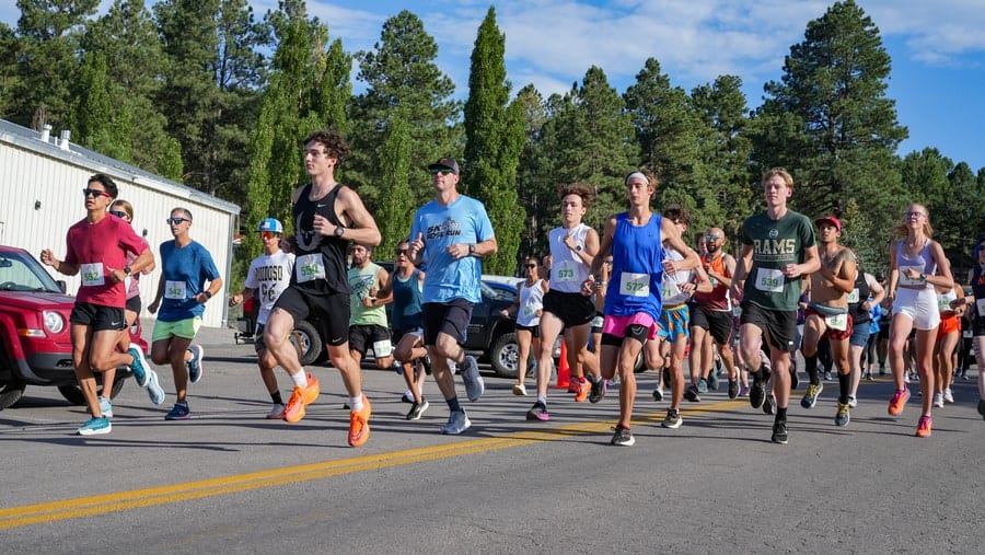 Ruidoso Runfest in Ruidoso, NM scenery and experience