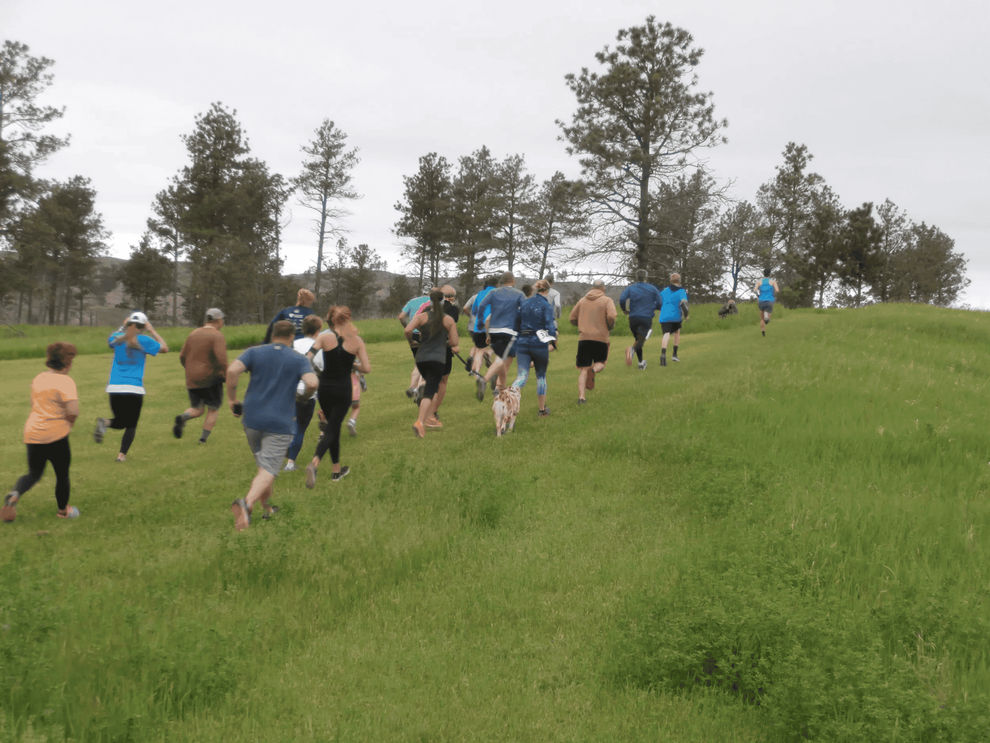 Run for the Hills in Chadron, Nebraska scenery and experience