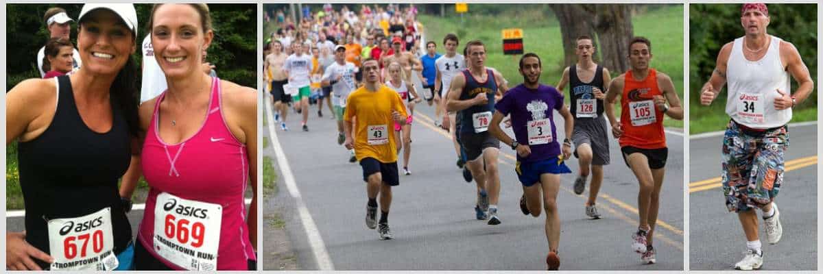 Tromptown Marathon, Half and 5K in DeRuyter, NY scenery and experience