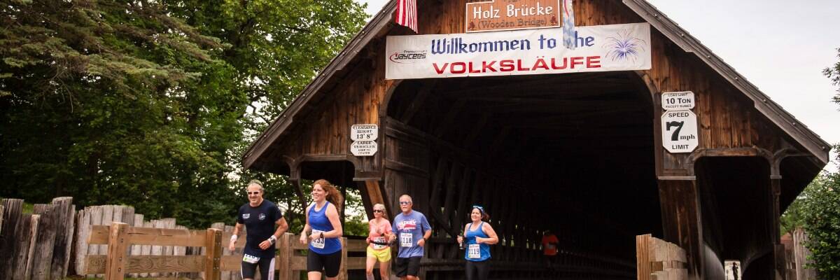 Volksläufe - The People's Race in Frankenmuth, Michigan experience and scenery