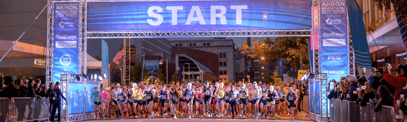 Akron Marathon, Half Marathon & Team Relay in Akron, OH experience and scenery
