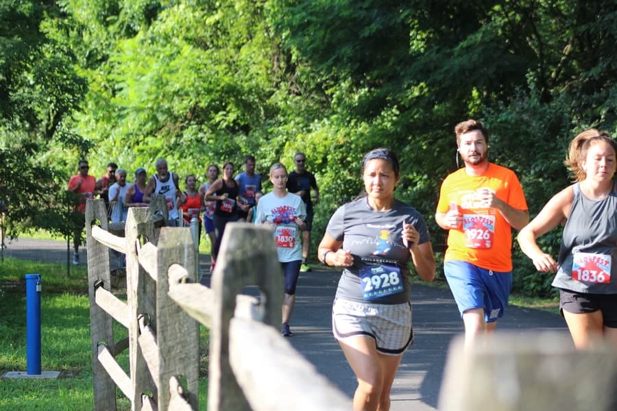 Blobfest Half Marathon in Phoenixville, PA experience and scenery