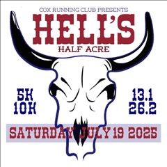 CRC Hell's Half Acre Marathon logo