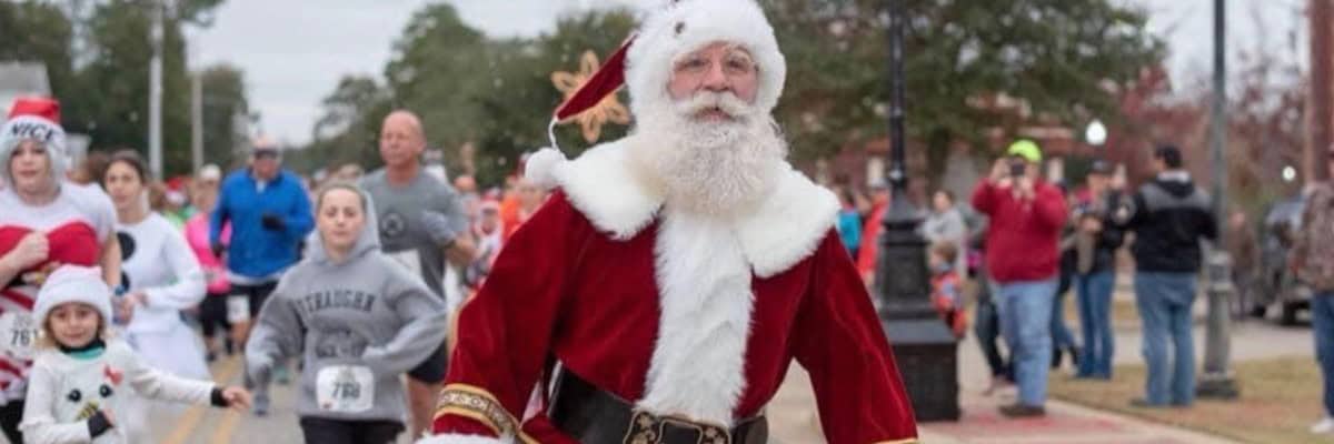 Candyland Christmas Half Marathon & 5K in Andalusia, AL experience and scenery